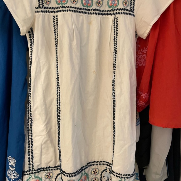 Embroidered White Dress - Picture 6 of 6